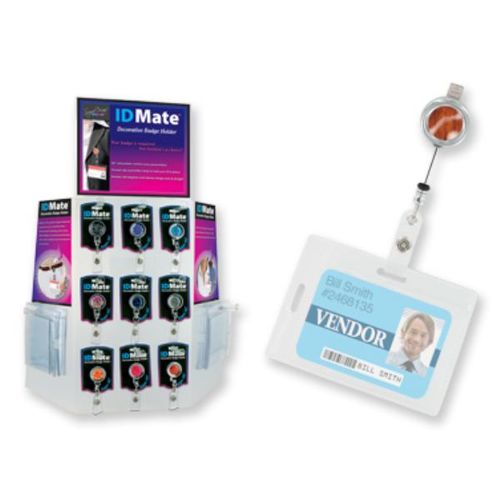 Badge Mate Retractable Badge Holder Case Pack 36