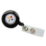 Pittsburgh Steelers Retractable Badge Reel Id Ticket Clip Nfl