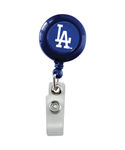 Los Angeles Dodgers Retractable Badge Reel Id Ticket Clip Mlb