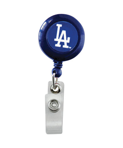 Los Angeles Dodgers Retractable Badge Reel Id Ticket Clip Mlb