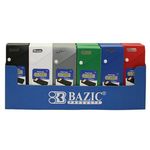 BAZIC Classic Color Slider Pencil Case w/ Display Case Pack 36