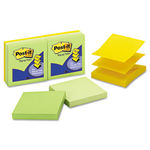 Pop-up Apple Dispenser Refills in Bright Colors, 3 x 3, 6 100-Sheet Pads/Pack