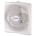 Personal Space Box Fan, Two-Speed, White