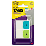 Preprinted File Tabs, 1 x 1 1/2, Letters A-Z, 28/Pack