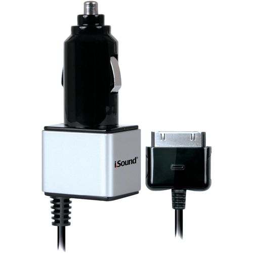 ISOUND ISOUND-2147 iPad(R)/iPhone(R)/iPod(R) Car Charger Pro