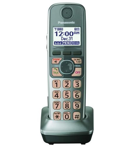 Dect 6.0+ Accessory Handset in Silver