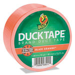 Colored Duct Tape, 1.88"" x 15yds, 3"" Core, Neon Orange