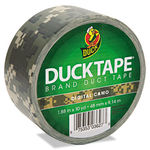 Colored Duct Tape, 1.88"" x 10yds, 3"" Core, Digital Camo