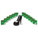 Magic Tape Value Pack with Black Shoe Dispenser, 3/4"" x 1000"", 12/Pack