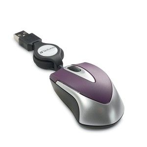 Mouse Optical Travel Mini Purple