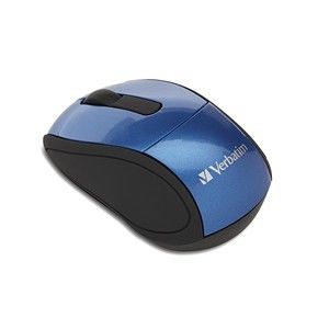 Mouse Wireless Travel Mini Blue