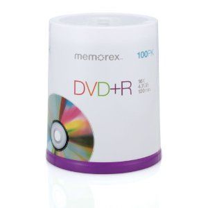 Disc DVD+R 4.7GB 100/spindle 16X