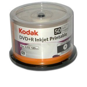 Disc DVD+R 4.7GB 16X 50/Spindle WHT IJ Printable