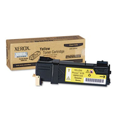 Toner Phaser 6125- Yellow (106R01333) 1000 Page Yield