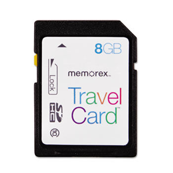 SDHC TravelCard, Class 10, 8GB