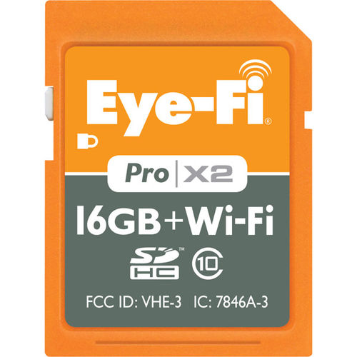 Pro X2 16GB Wi-Fi SDHC Class 10 Memory Card