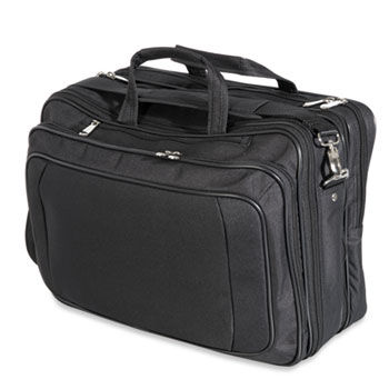 Laptop Shoulder Bag, 16"", Black