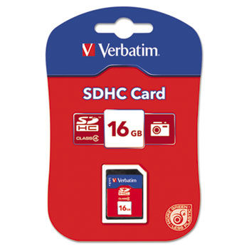 Premium SDHC Memory Card, Class 4 16GB