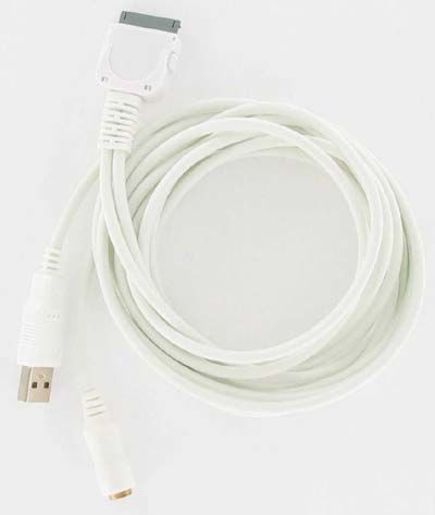 SellNet USB Sync & Charge Cable + Line out for Apple iPod