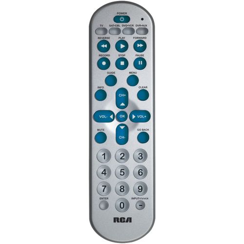RCA RCR4358R 4-Device Big Button Universal Remote