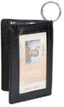 Double ID Holder w/ Key Ring - Black Case Pack 480