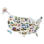 WonderFoam USA Photo Map Floor Puzzle