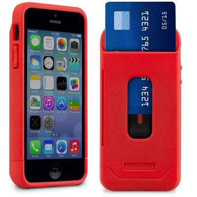 Stash for iPhone 5S Red