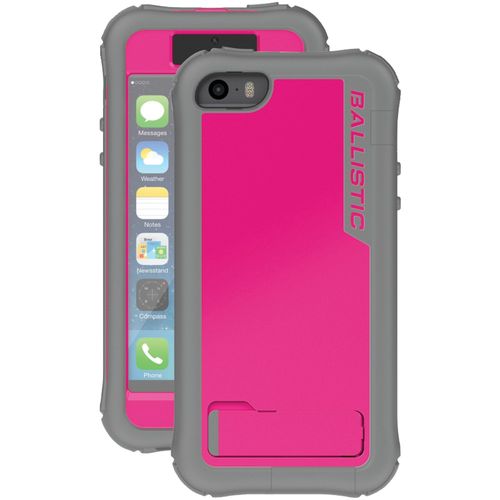 BALLISTIC EV1103-A015 iPhone(R) 5/5s Every1 Series Case (Charcoal/Raspberry)