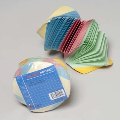 Spiral Memo Cube Notepad 400 Sheets Case Pack 48