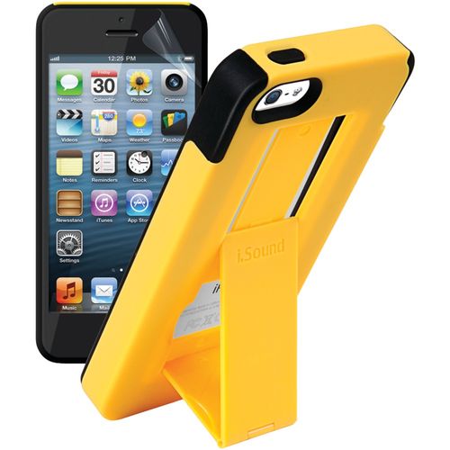 ISOUND ISOUND-5308 iPhone(R)5/5s 2-In-1 DuraView Case (Yellow)