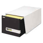 Stor/Drawer Premier Extra Space Savings Storage Drawers, 24"" Letter, Black, 5/CT
