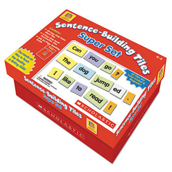 Sentence-Building Tiles Super Set, Ages 5-8