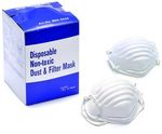 White Nuisance Dust Mask- Double Strap Case Pack 20