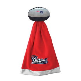 New England Patriots Plush NFL Football with Attached Security Blanketengland 