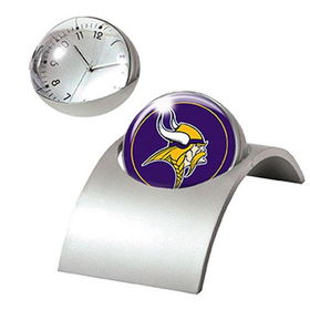 Minnesota Vikings NFL Spinning Desk Clockminnesota 