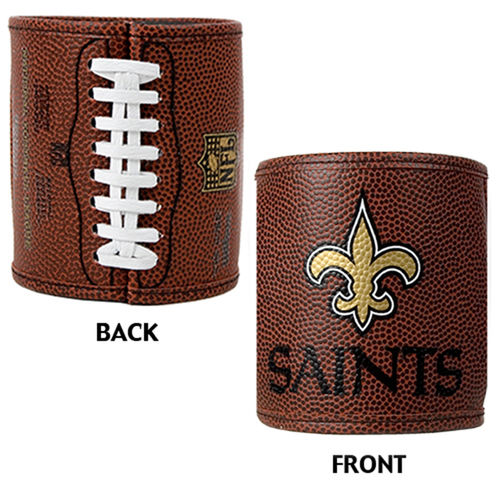 New Orleans Saints NFL 2pc Football Can Holder Set