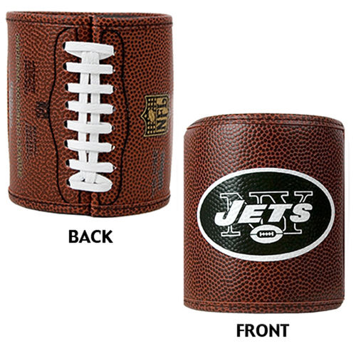 New York Jets NFL 2pc Football Can Holder Setyork 