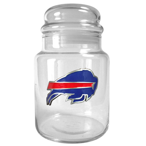 Buffalo Bills NFL 31oz Glass Candy Jar - Primary Logobuffalo 