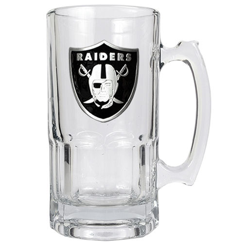 Oakland Raiders NFL 1 Liter Macho Mug - Primary Logo