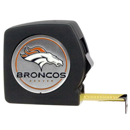 Denver Broncos NFL 25' Black Tape Measuredenver 