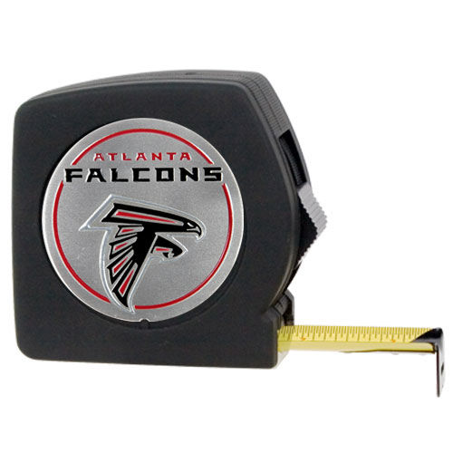 Atlanta Falcons NFL 25' Black Tape Measureatlanta 