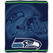 Seattle Seahawks NFL Royal Plush Raschel Blanket (Tonal Series) (50 x 60")"