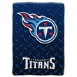 Tennessee Titans NFL Royal Plush Raschel Blanket (Diamond)  (60x80)