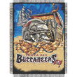 Tampa Bay Buccaneers NFL Woven Tapestry Throw (Home Field Advantage) (48x60")"