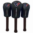 Houston Texans NFL Set of Three Mesh Barrel Head Covers