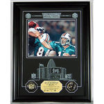Dan Marino Hof Archival Etched Glass Photomint