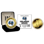 Orlando Magic 24Kt Gold And Color Team Logo Coin