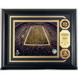 New Orleans Saints Louisiana Superdome NFL Stadium Photo Mint w/ 2 24KT Gold Coins