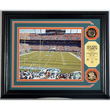 Miami Dolphins Dolphin Stadium Photo Mint with 2 24KT Gold Coins