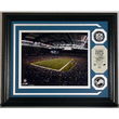 Detroit Lions Ford Field Photo Mint with two Silver overlay Coins